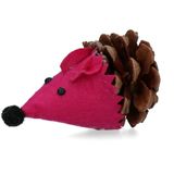 Forest Friends Mouse Pink – Kattenspeeltje met Madnip - Kattenspeelgoed – Kattenkruid Kattenspeeltjes - 8 cm