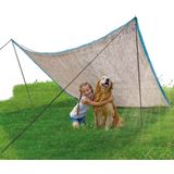 CoolPets Shade Mate – Schaduwdoek – Weerkaatst UV-straling – Laat wind door - Werkt verkoelend - Makkelijk schoon te maken – 283x212cm – Voor uw huisdieren