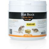 Knock Pest Blok lokaas Fluo-NP 4 x 15 gram