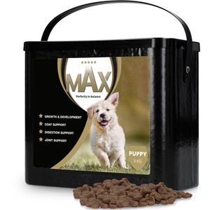 Max Puppy Puppyvoeding – Hondenvoer – Hondenbrokken – Hondenvoeding – Puppy voer – 3 kg