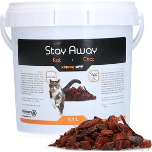 Knock Off Stay Away Kat Uit Tuin 1,1 Liter - 100% Natuurlijk