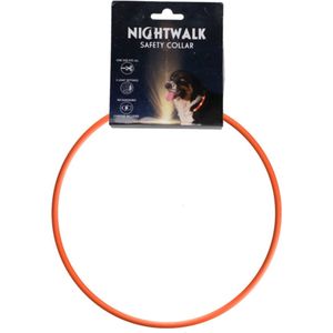 Joytale Hondenhalsband voor grote honden, neopreen gewatteerd en verstelbaar, reflecterende brede, zwaar belastbare halsbanden met duurzame metalen riemgesp om te wandelen, groen, L