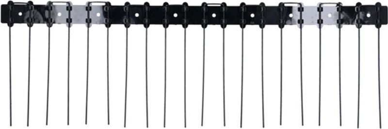 Excellent Vogelpinnen voor zonnepanelen - Duivenpinnen - Vogelwering - 50 cm - Zwart/RVS