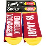 Paper Dreams - Funny Socks - Sokken - Blauw - 18 Jaar