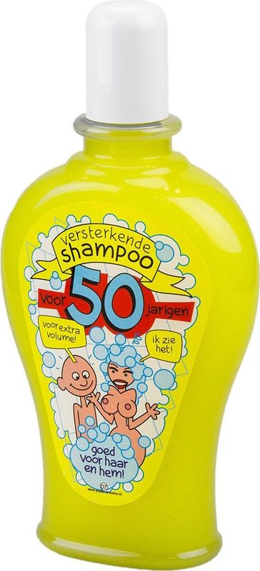 Fun - Shampoo 50 Jaar - Meerkleurig - Plastic - 350ml