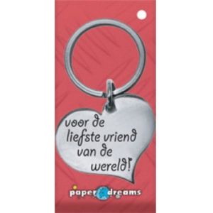 Hart sleutelhanger - Vriend