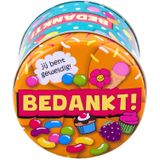 Paperdreams - Snoepblikje - Bedankt - Multi - Metaal