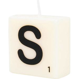 Letter Kaarsje S 4cm