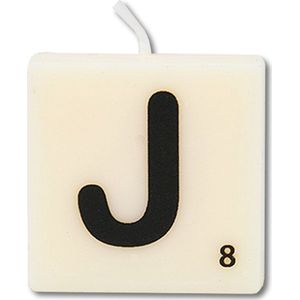 Paperdreams Letter Kaarsje Letter J, Set Van 4