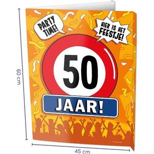Paper dreams - Window sign - 50 jaar