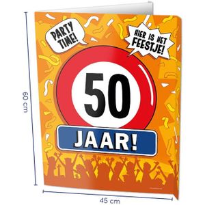 Raambord 50 jaar 60cm