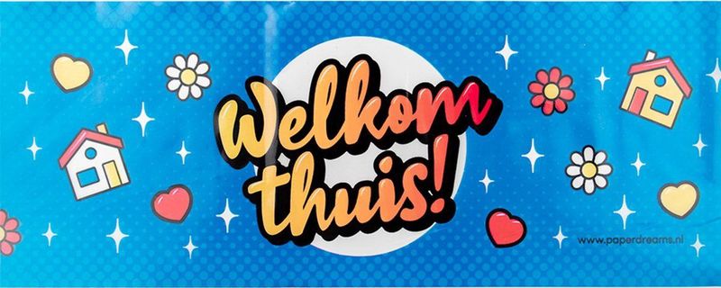 Absperrband Welcome Home 1,2m