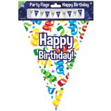 Flaggenlinie Happy Birthday 10m