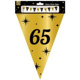 Flaggenleine 65 Jahre Gold Schwarz 10m