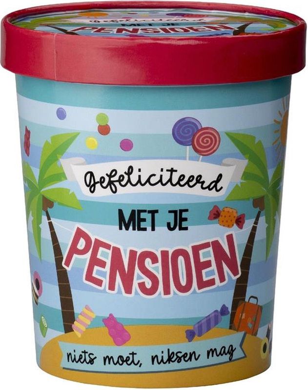 Pensioen Snoepbakje 12cm