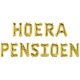 Golden Retirement Balloons Set 1.9m