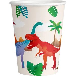 Paper Dreams Bekers Dino 250ml - 8st