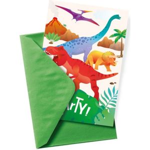 Dino Uitnodigingskaarten
