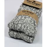 Orginele Norweger - Werksokken - Grijs Gemêleerd - 50% Wol