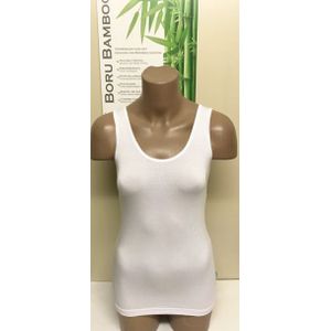 Boru Bamboo - Dames Onderhemd - Zwart - 2 Pack - Brede Band