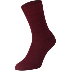 Boru Bamboo Sok | 2-Pack | Bordeaux Rood, Maat 46/47