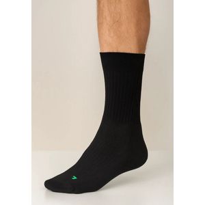 Sportsokken - Zwart - Bamboe - 2 Paar