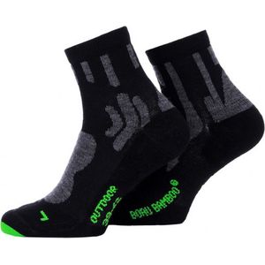 Boru Bamboo - Wandelsokken - Zwart - 43-45