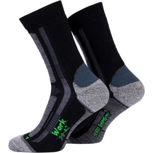 Boru Bamboo - Werk Sokken - Zwart - 50% Bamboo, Hypoallergeen, Ademend