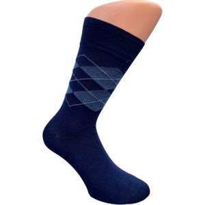 Boru - Bamboe Sokken - Geruit - Hypo allergeen - 1 Paar