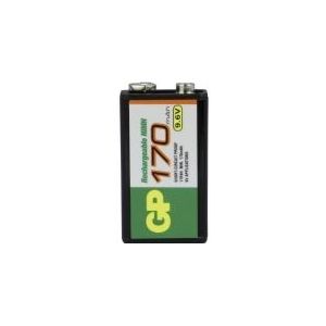 GP Batteries 6LR61 9 V Blockbatterie NiMH 170 mAh 9,6 V 1 Stück