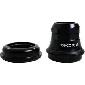 Tecora Balhoofdstel1 1/8 inch semi geint draad 25.4-44-30.0 zwart