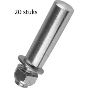 Algi doos crankspie 9 x 43mm (20 stk)