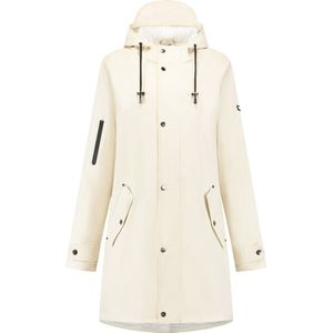 Mirage Regenjas Rainfall Trenchcoat maat S gemaakt van polyester soft touch off white