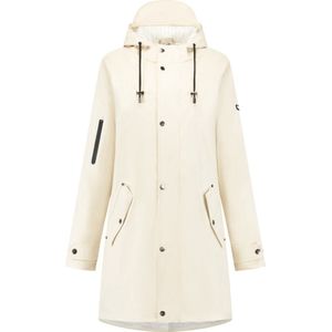 Mirage - Rainfall Trenchcoat - Off White - Gemaakt van Polyester Soft Touch - 100% Water- en Winddicht