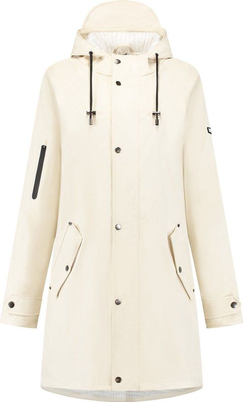 Mirage - Rainfall - Trenchcoat - Off White - Polyester Soft Touch - 100% Water- en Winddicht