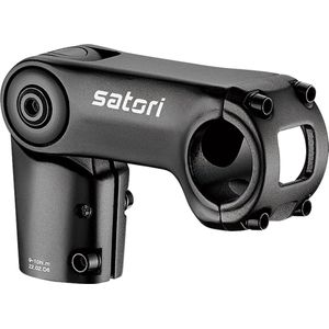 Satori stuurpen Hatchback verstelbaar 31.8/110 mat zwart