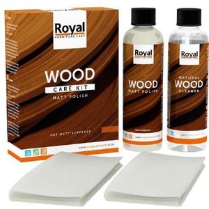 Matt Polish Wood Care Kit + Cleaner