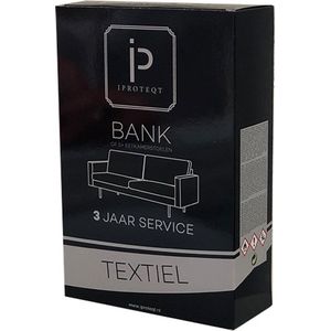 Iproteqt Vlekkengarantie 5 jaar - Textiel Kit - voor 3-zits bank