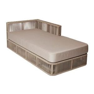 Chaise Longue Links Borek Lincoln Zand / Prato Dune