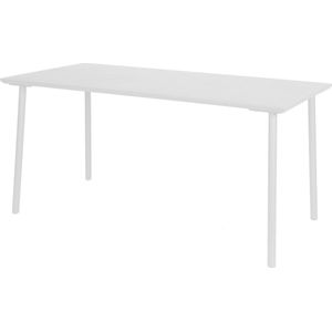 George table 160x80x75 cm alu white - Max&Luuk