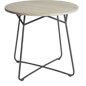 Tuintafel Max&Luuk Lily Anthracite Ø85 cm