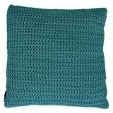 Sierkussen Borek Crochette DW Blue Slate 50 x 50 cm
