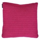 Sierkussen Borek Crochette DW Fuchsia 50 x 50 cm