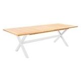 Tuintafel Yoi Wakai White Teak 236 X 100 cm