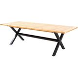 Tuintafel Yoi Wakai Black Teak 236 X 100 cm