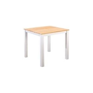 Tuintafel Yoi Arashi White Teak 75 X 75 cm