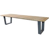 Tuintafel Borek Azoren Teak 330x100x76cm