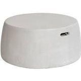 Nick fiberglas lage tafel/kruk XL cemento white - Max&Luuk