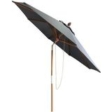 Parasol Borek Enzo Knik Grijs Ø 250 cm