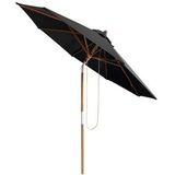 Parasol Borek Enzo Knik Zwart Ø 250 cm